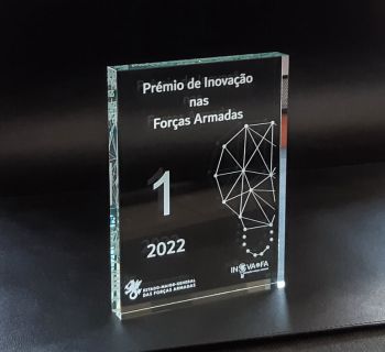 Placa de Vidro c/ Grav. 2D - 200x150x20mm