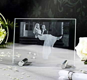 Foto 2D Esculpida em Vidro - 180x130x8mm - Grande